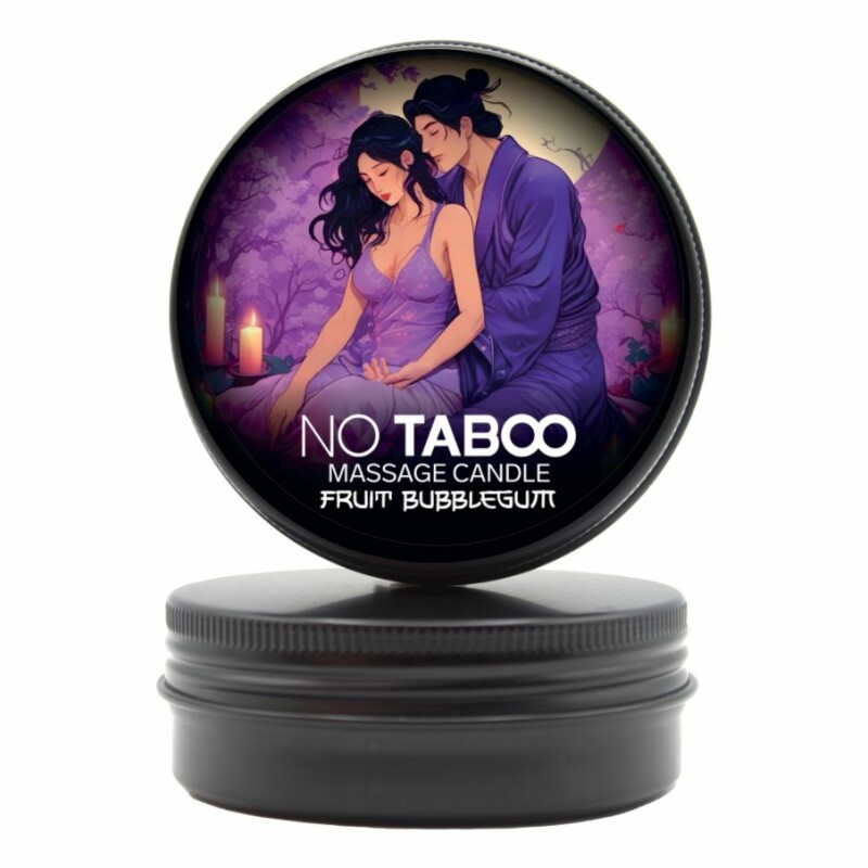 Масажна свічка NO TABOO, 30 мл, Fruit Bubblegum з ароматом фруктової жуйки