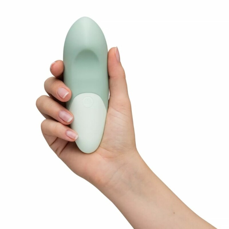 Вібратор безшумний Womanizer Vibe Sage для клітора, зелений, 14.5 см х 4.3 см - Изображение 5