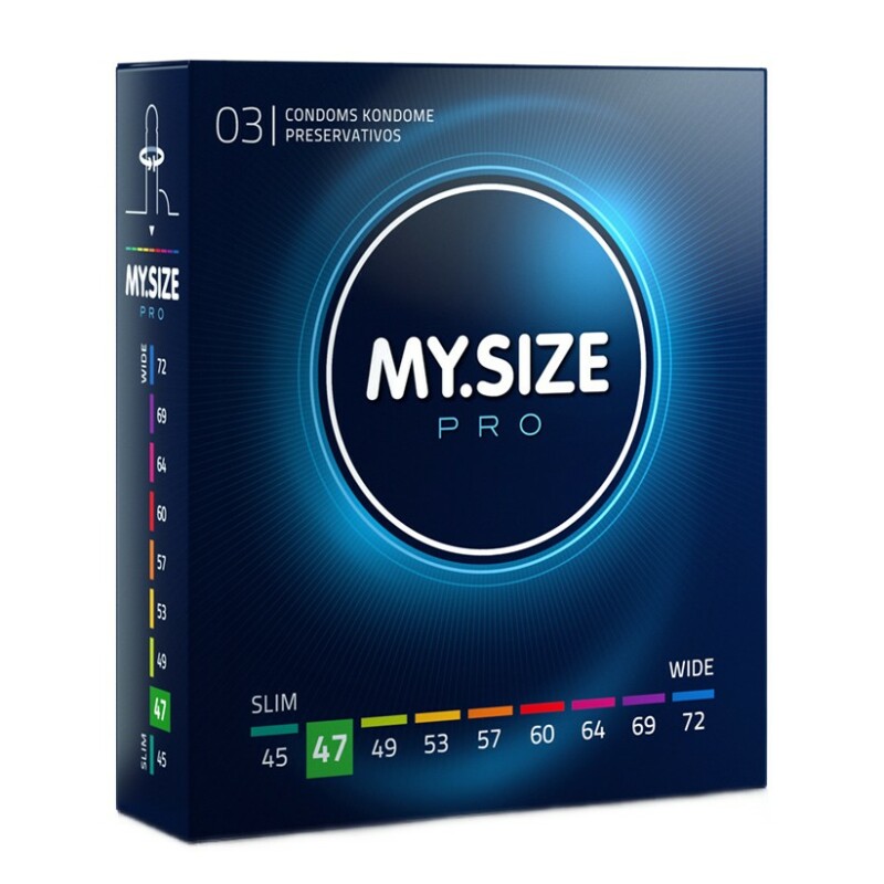 Презервативи латексні My.Size Extra Small 47 мм, 3 шт - Изображение 3
