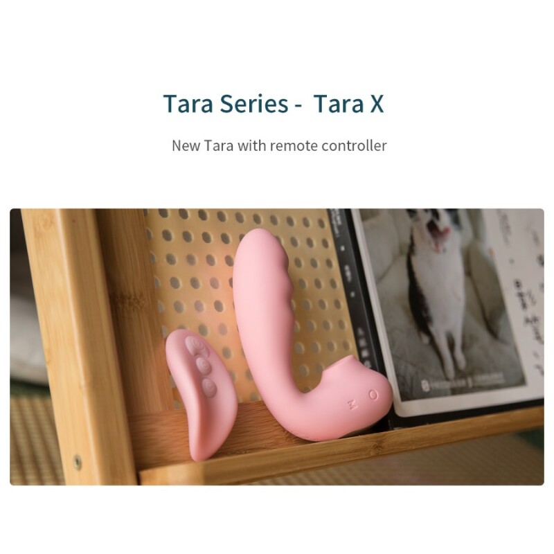 Вібратор кролик з вакуумом BeYourLover Tara X з пультом, рожевий, 13 см х 3.5 см - Зображення 7
