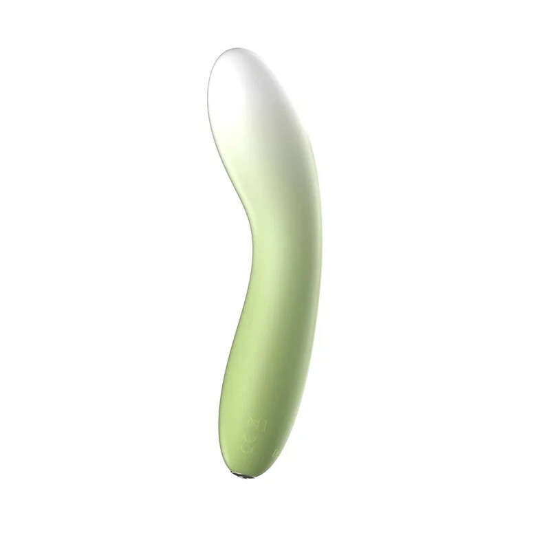 Вібратор з світлодіодом Every Night Toys для точки G, зелений, 16.6 х 3.5 см - Зображення 2