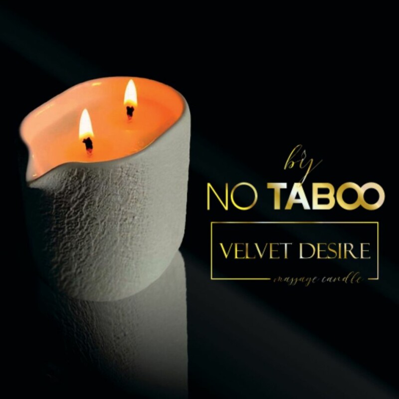 Масажна свічка, 140 мл, NO TABOO Velvet Desire мускус + жасмин + груша - Изображение 6