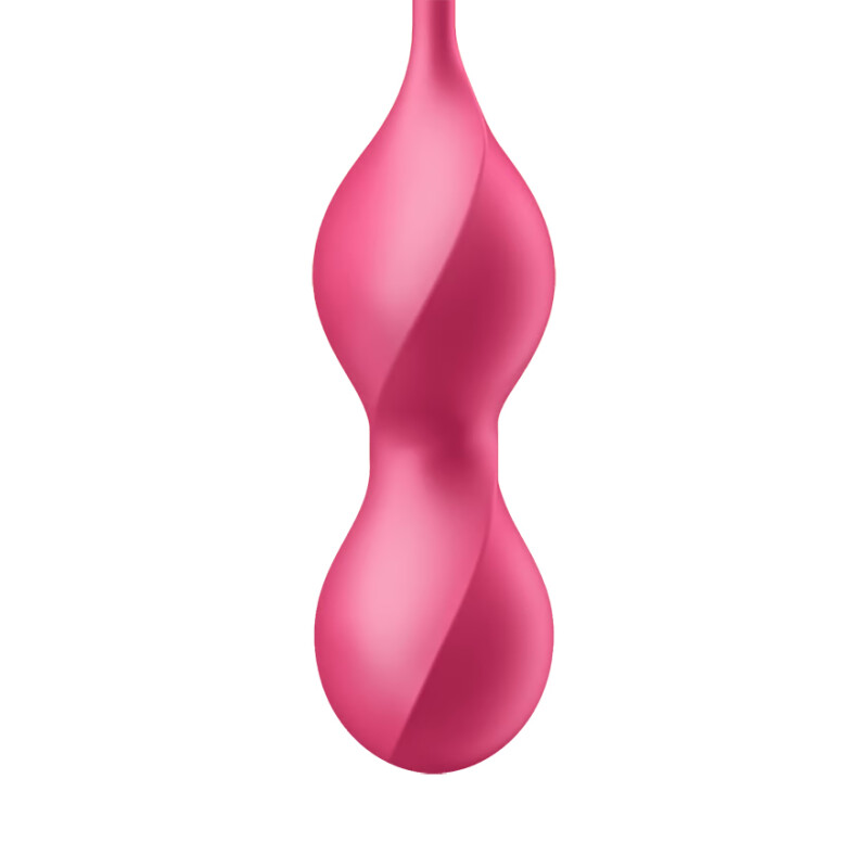 Вагінальні віброкульки Satisfyer Love Birds 2 з пультом, рожеві, 21.5 х 3.3 см - Изображение 4