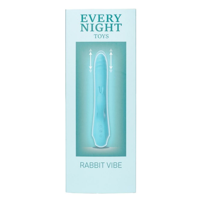 Вібратор-кролик з фрикціями Every Night Toys для точки G - Зображення 1