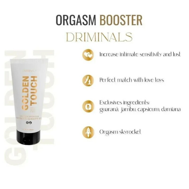 Лубрикант Driminals Golden Touch Booster для клітора, 30 мл - Зображення 1