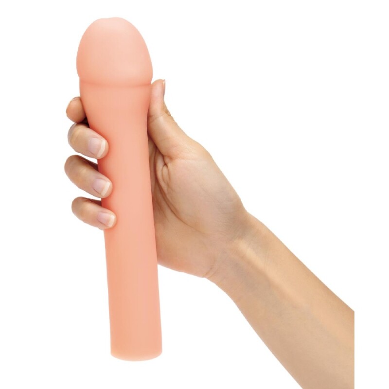 Насадка на пеніс Size-Up Penis Extender реалістична, бежева, 21 х 4.6 см - Изображение 2