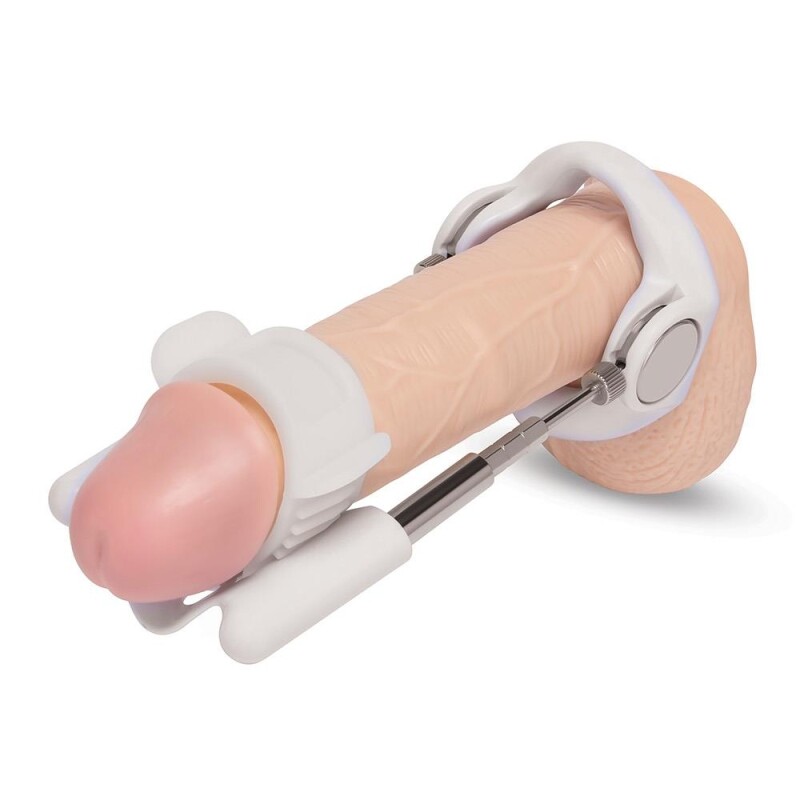 Екстендер Size-Up Penis Stretcher для збільшення пеніса, бежевий, 16 х 3.5 см