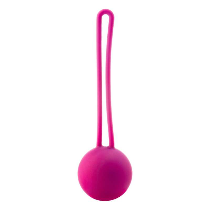 Вагінальна кулька Dreamtoys Kegel Ball, рожева, 12 х 3.5 см