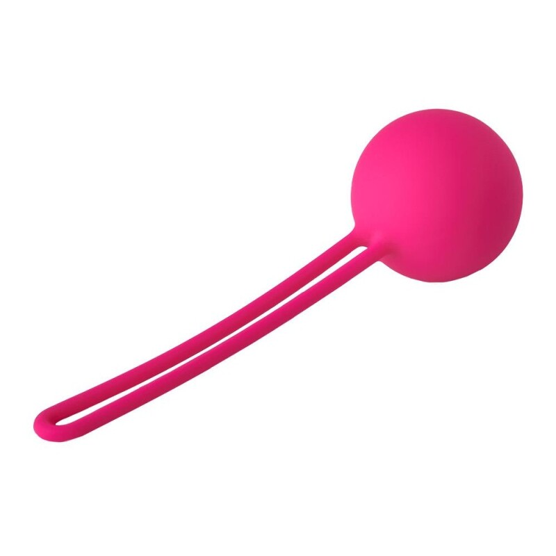 Вагінальна кулька Dreamtoys Kegel Ball, рожева, 12 х 3.5 см - Зображення 2