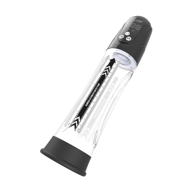 Гідропомпа для члена Dreamtoys Ramrod автоматична, прозора, 31.5 х 3.3 см - Зображення 3