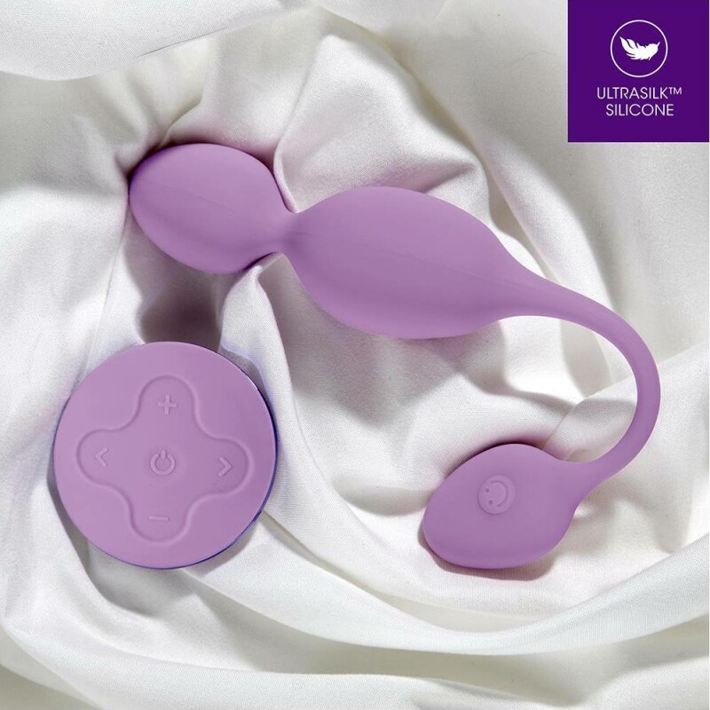 Вагінальні кульки з вібрацією Blush Wellness Raine з пультом, рожеві, 22.9 х 3.8 см - Изображение 7