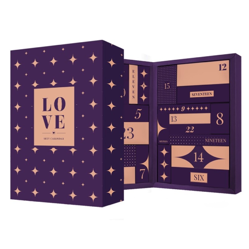 Адвент-календар Dreamtoys Pleasure Box Sexy Calendar, 24 предмети