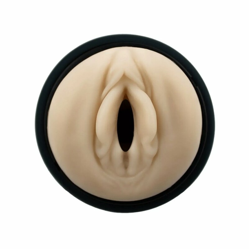 Мастурбатор вагіна Adrien Lastic Siltex Ultra з кібершкіри, бежевий, 19 х 3.5 см - Зображення 1