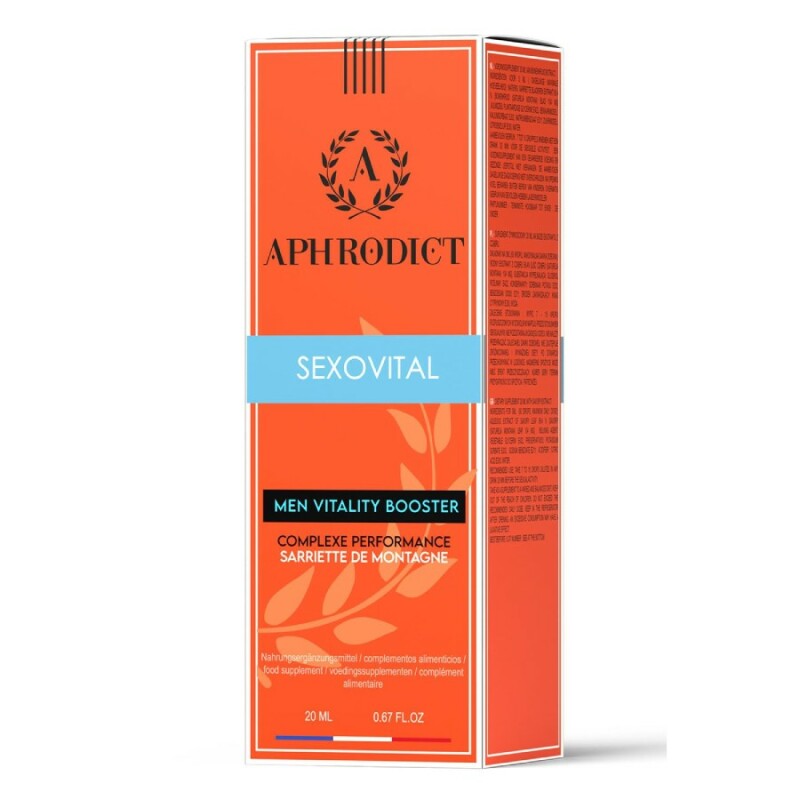 Краплі збудливі RUF Aphrodict Sexovital для чоловіків, 20 мл - Зображення 2
