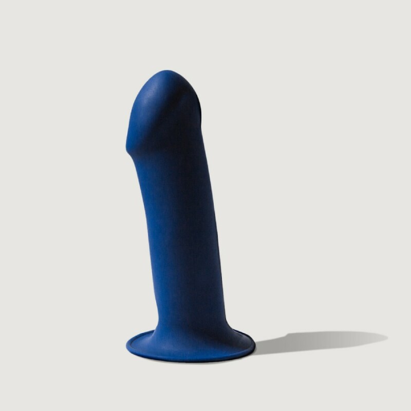 Фалоімітатор Adrien Lastic Hitsens 1 термореактивний, блакитний, 17.7 х 4.5 см - Зображення 2