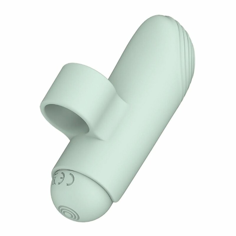 Набір Dreamtoys Glam 3-in-1 Play Kit віброкуля, ерекційне кільце та насадка на палець, м'ятний - Изображение 3