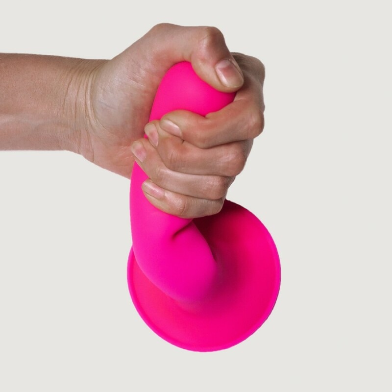 Фалоімітатор Adrien Lastic Hitsens 4 термореактивний, рожевий, 17.8 х 3.7 см - Зображення 3