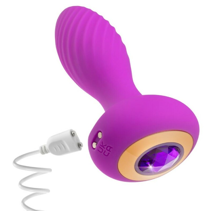 Анальний вібратор Blush Charm Amethyst фіолетовий, 11.4 х 3.2 см - Изображение 4