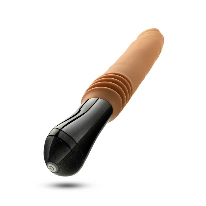 Вібратор реалістичний Blush Dr. Arthur з фрикціями, бежевий, 27.5 х 3.9 см - Изображение 5