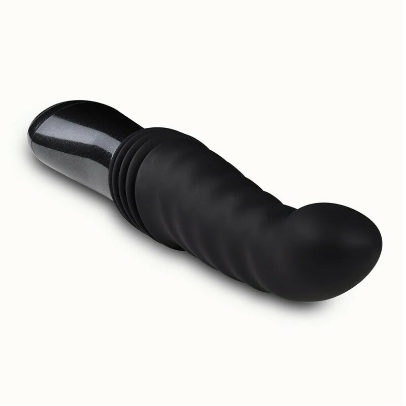 Вібратор Blush Temptasia Lazarus з фрикціями, чорний, 25.4 х 3.8 см - Зображення 6