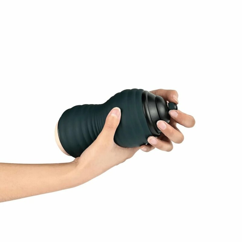 Мастурбатор вагіна Adrien Lastic Siltex Ultra з кібершкіри, бежевий, 19 х 3.5 см - Зображення 5