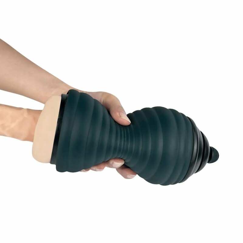 Мастурбатор вагіна Adrien Lastic Siltex Ultra з кібершкіри, бежевий, 19 х 3.5 см - Зображення 7