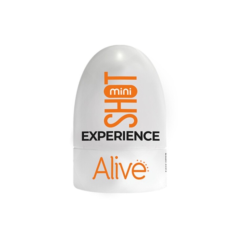 Міні мастурбатор Alive Shot, бежевий, 8.5 х 5 см
