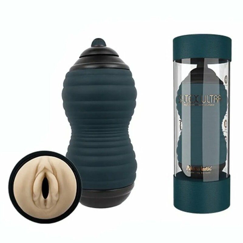 Мастурбатор вагіна Adrien Lastic Siltex Ultra з кібершкіри, бежевий, 19 х 3.5 см
