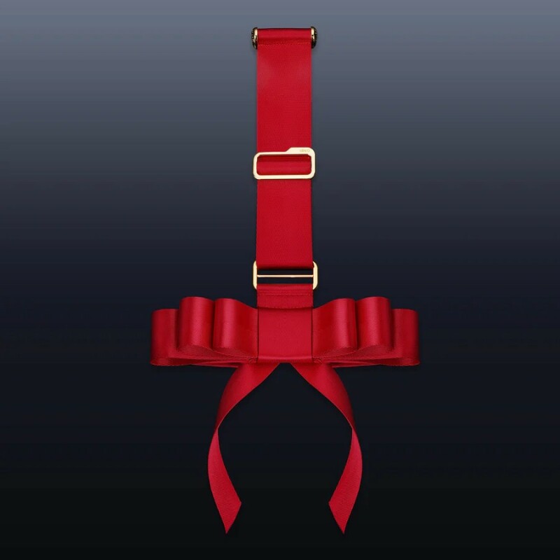 Фіксатор на двері UPKO Bowknot з бантиком, червоний - Зображення 2