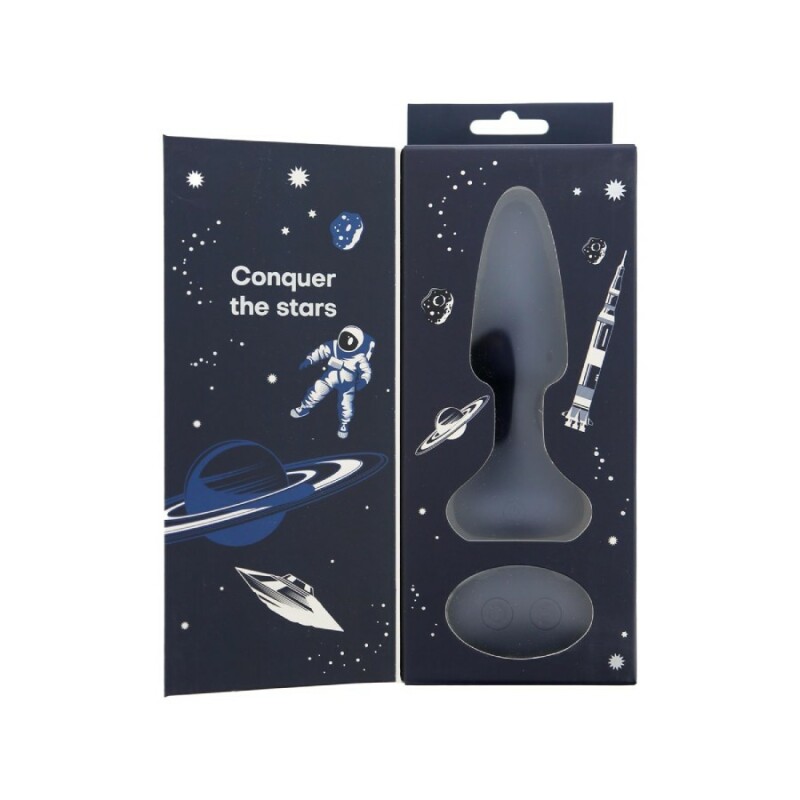 Анальний вібратор Dreamtoys Venus з пультом, синій, 14.5 х 3.8 см - Изображение 3