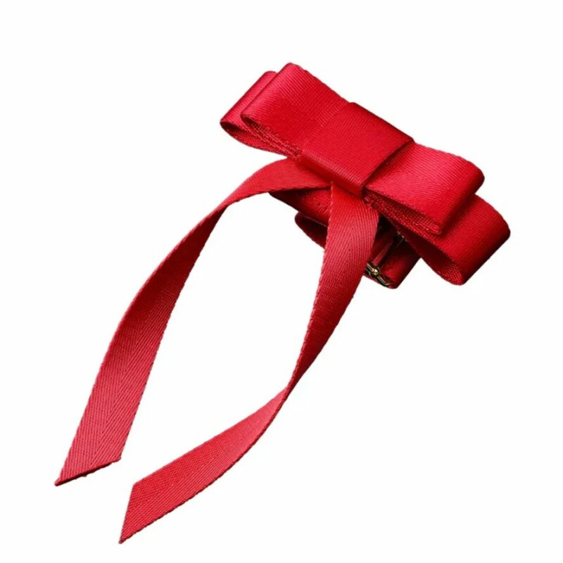 Монтажний аксесуар з бантиком UPKO Bowknot для вібратора на розпірку, червоний