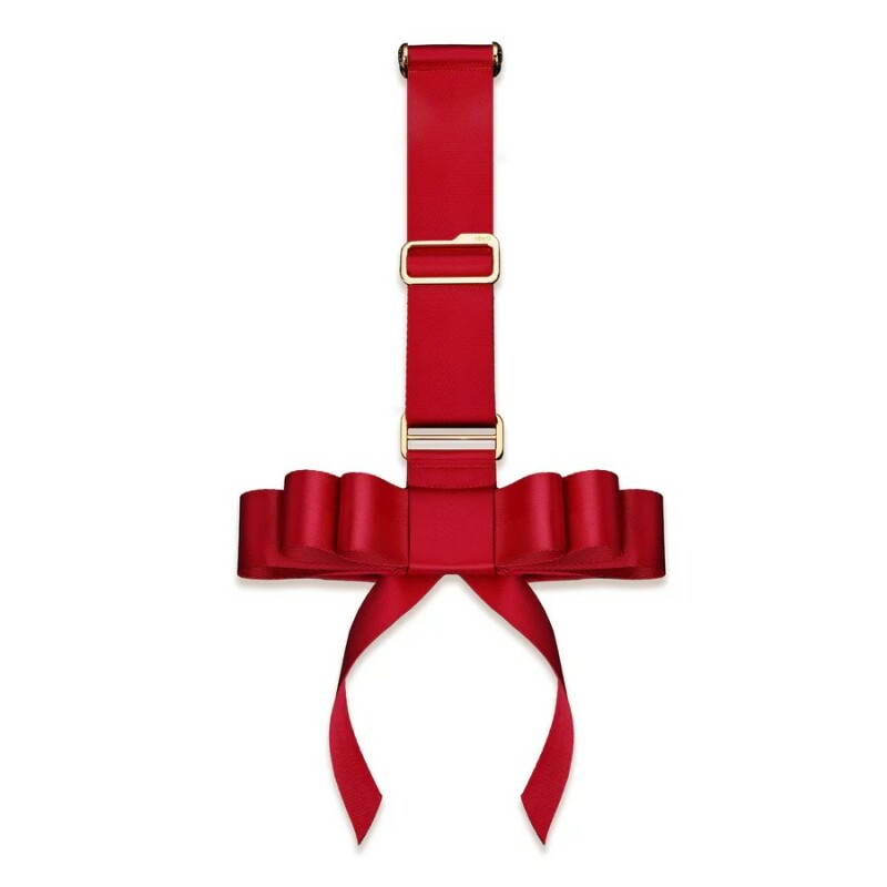 Фіксатор на двері UPKO Bowknot з бантиком, червоний