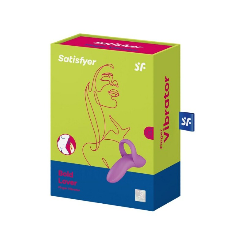 Вібратор на палець Satisfyer Bold Lover рожевий, 9 х 1.5 см - Зображення 1