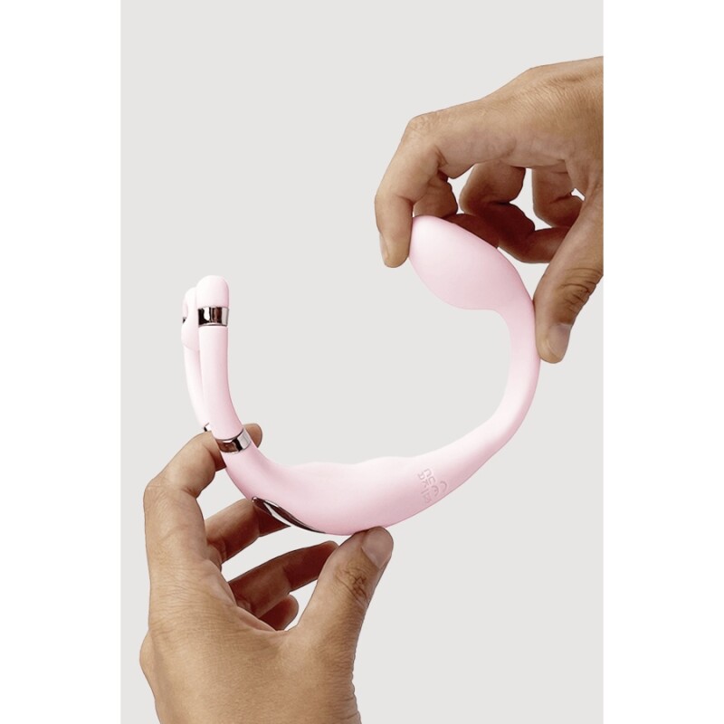 Вібратор для клітора та точки G Adrien Lastic Venus з керуванням з додатка, рожевий, 13 х 3.5 см - Зображення 2