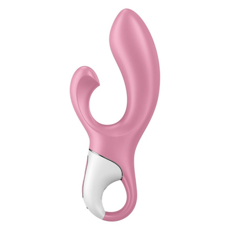 Вібратор-кролик Satisfyer Air Pump Bunny 2 рожевий, 20 х 4 см