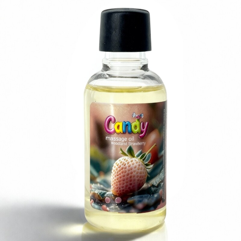Масажна олійка Candy Massage Oil Woodland Strawberry з ароматом суниці, 50 мл