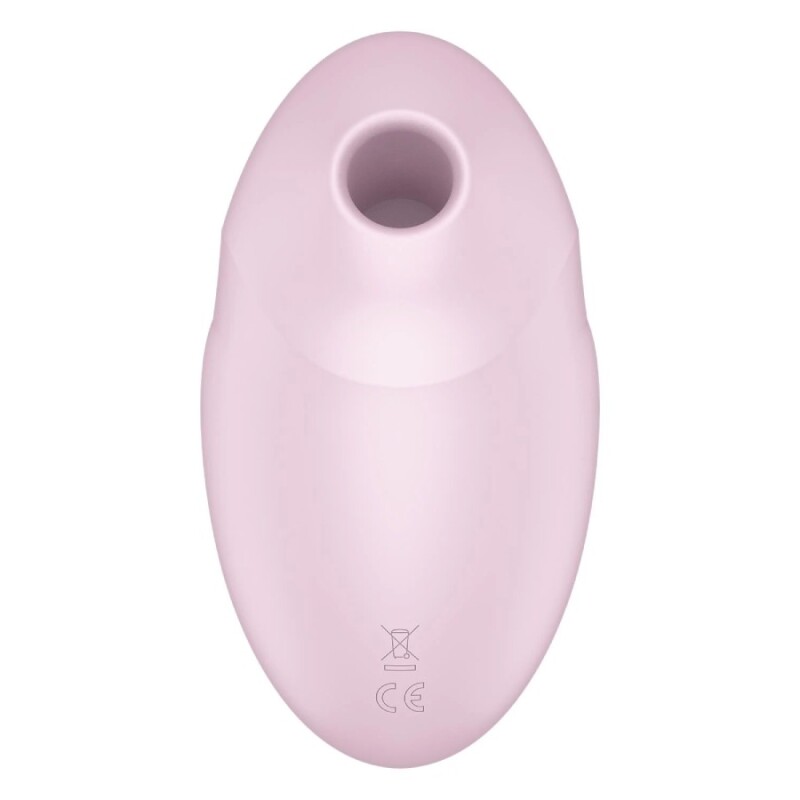 Вакуумний стимулятор клітора Satisfyer Vulva Lover 3 з вібрацією, рожевий, 11 х 6 см - Изображение 3