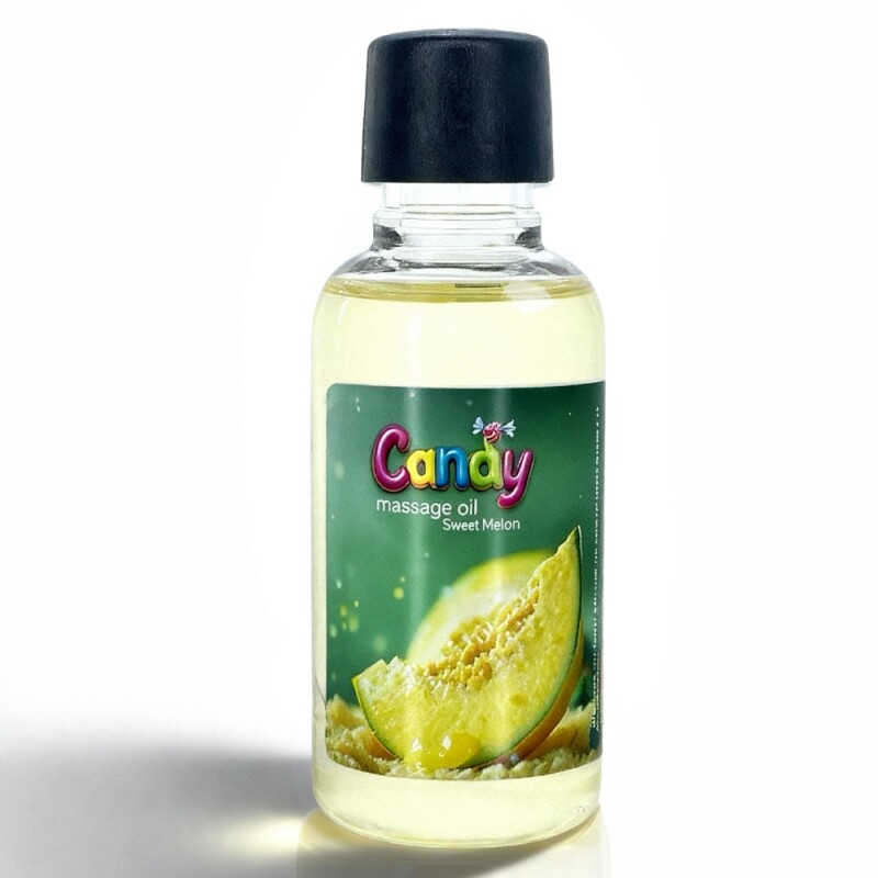 Масажна олійка Candy Massage Oil Sweet Melon з ароматом дині, 50 мл