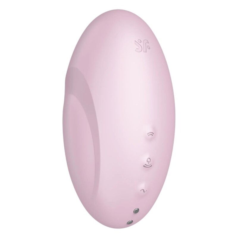 Вакуумний стимулятор клітора Satisfyer Vulva Lover 3 з вібрацією, рожевий, 11 х 6 см - Изображение 5