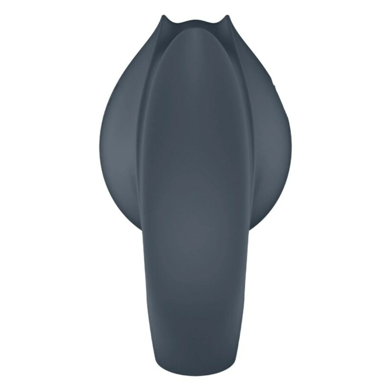 Вібратор на палець Satisfyer Perfect Pair 2 ерекційне кільце, сіре, 6.7 х 4.5 см - Зображення 5