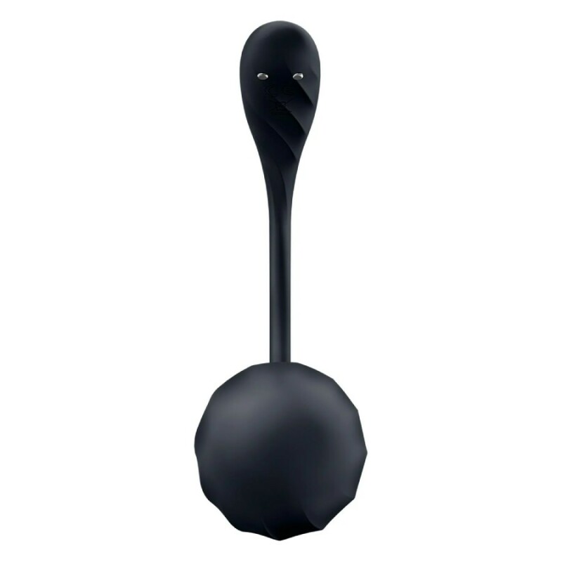 Вібратор у трисики Satisfyer Ribbed Petal з додаткомі пультом, чорний, 23.5 х 3.8 см - Зображення 6