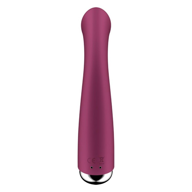Вібратор для точки G Satisfyer Spinning G-Spot 1 з ротацією, червоний, 16.5 х 3.5 см - Зображення 6
