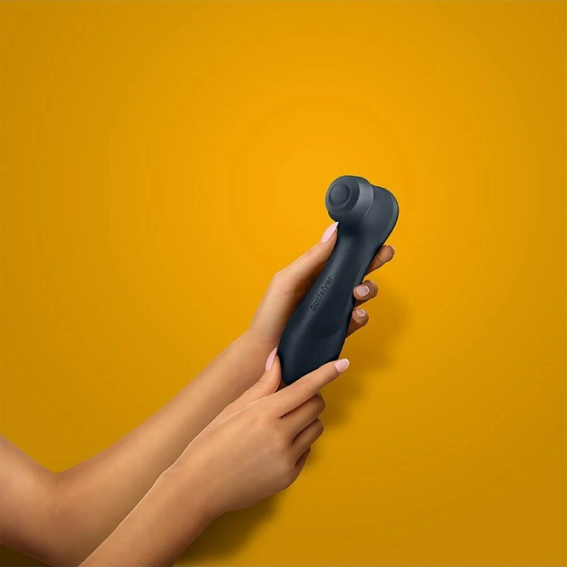 Вібратор Satisfyer Pro 2 Liquid Air з додатком, чорний, 16.4 см - Изображение 7