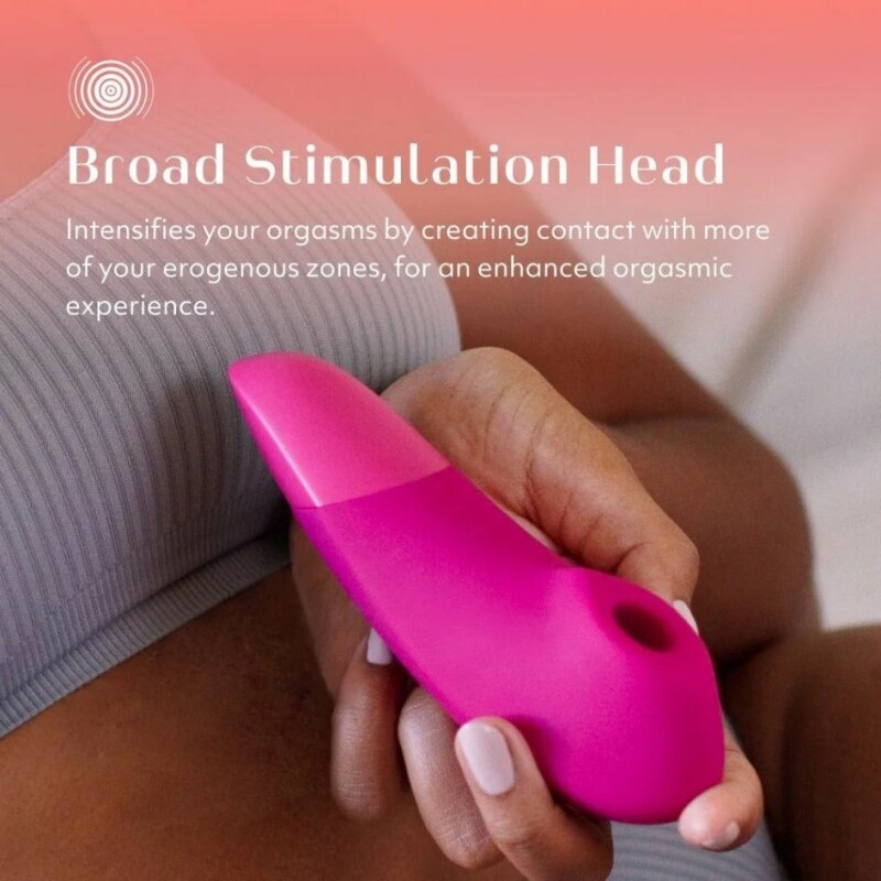 Кліторальний стимулятор 2 в 1 Womanizer Enhance Pink вакуумна стимуляція та вібрація, рожевий - Изображение 5