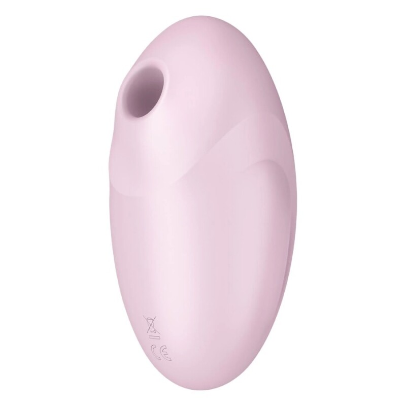 Вакуумний стимулятор клітора Satisfyer Vulva Lover 3 з вібрацією, рожевий, 11 х 6 см