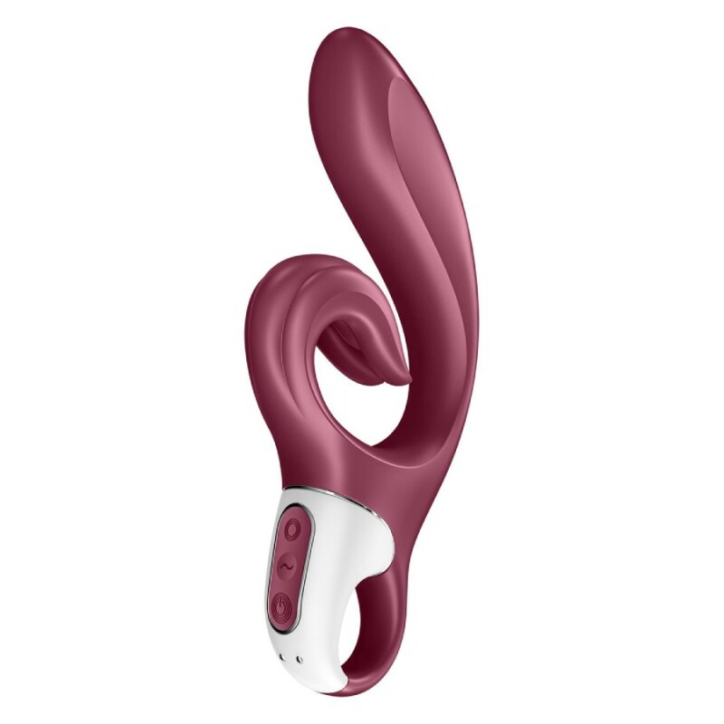 Вібратор-кролик Satisfyer Love Me для точки G та клітора, червоний, 22 х 4.1 см