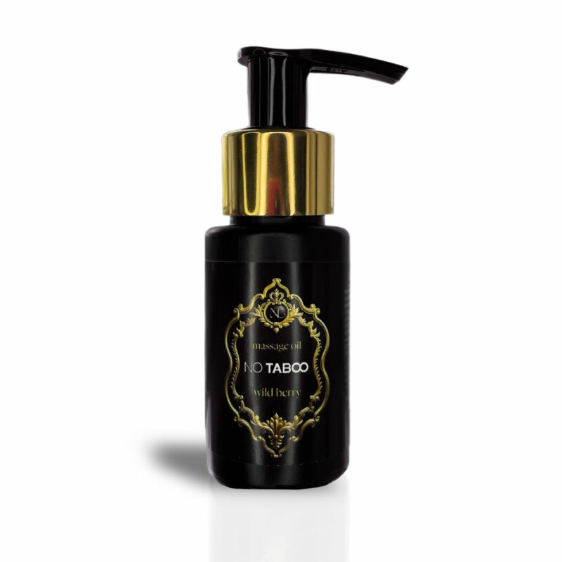 Масажна олійка NO TABOO Wild Berry з ароматом суниці, 50 мл - Зображення 2