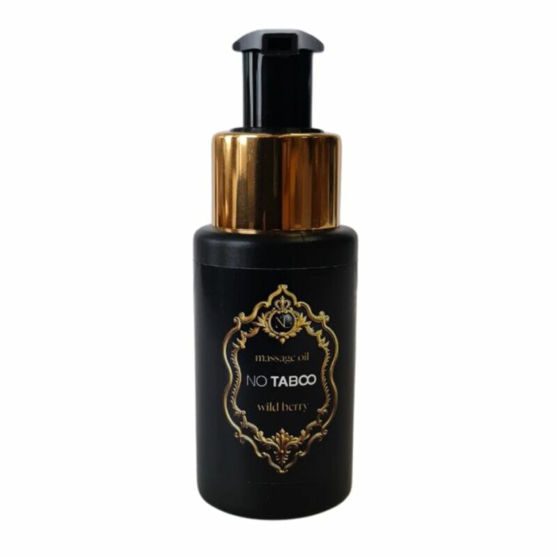 Масажна олійка NO TABOO Wild Berry з ароматом суниці, 50 мл - Зображення 3