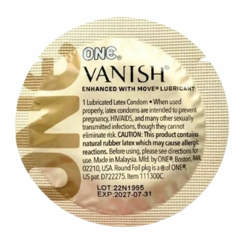 Набір латексних презервативів One Vanish Hyperthin ультратонкі, 5 шт - Изображение 1