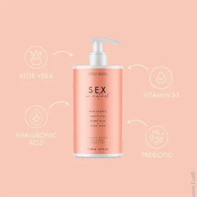 Лубрикант Bijoux Indiscrets Sex Au на водній основі, 500 мл - Изображение 1